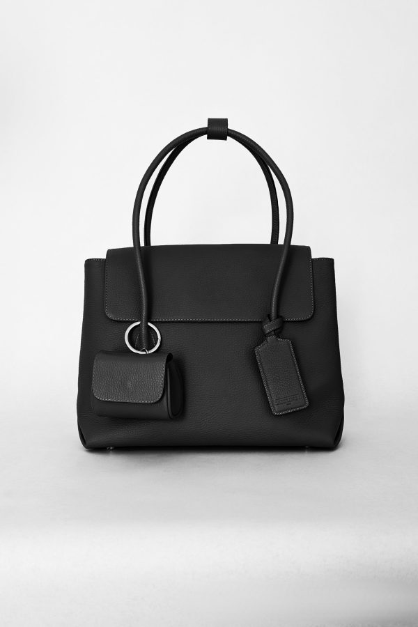 Sovereign - Structured Full-Grain Leather Handbag