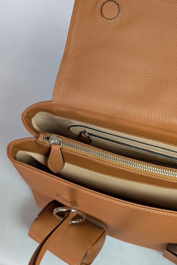 Sovereign - Structured Full-Grain Leather Handbag