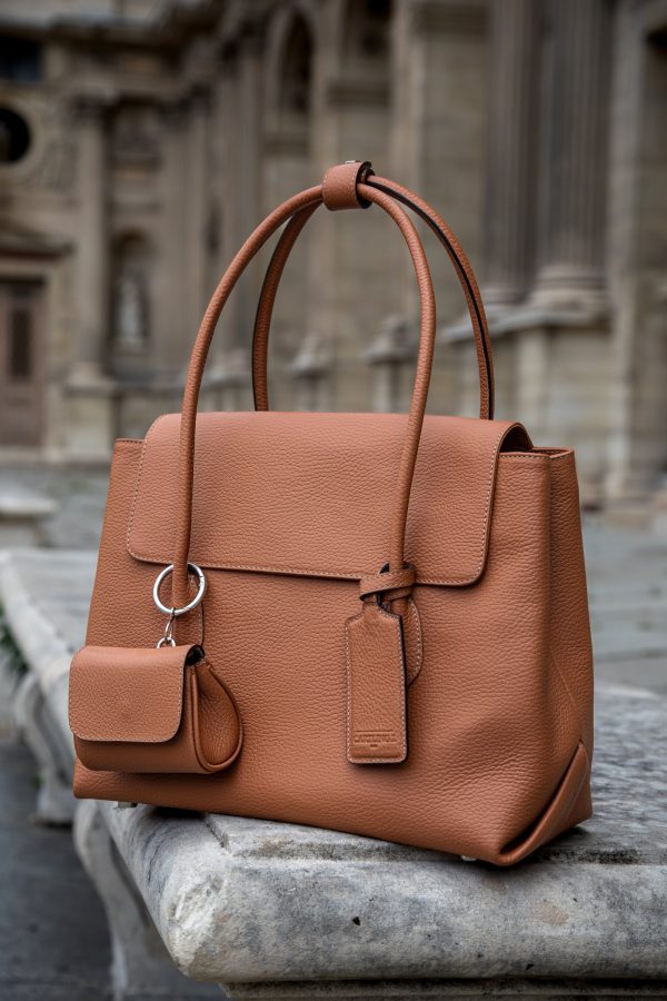 Sovereign - Structured Full-Grain Leather Handbag