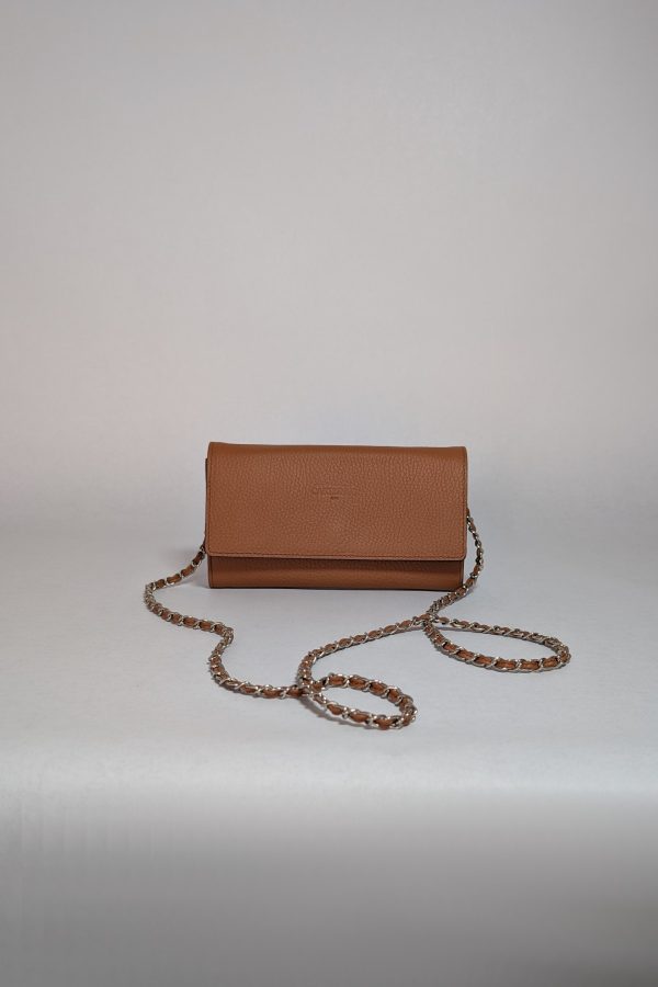 Crest - Full-Grain Leather Clutch