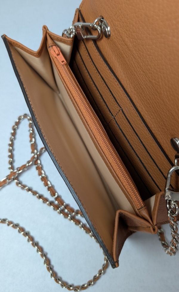 Crest - Full-Grain Leather Clutch