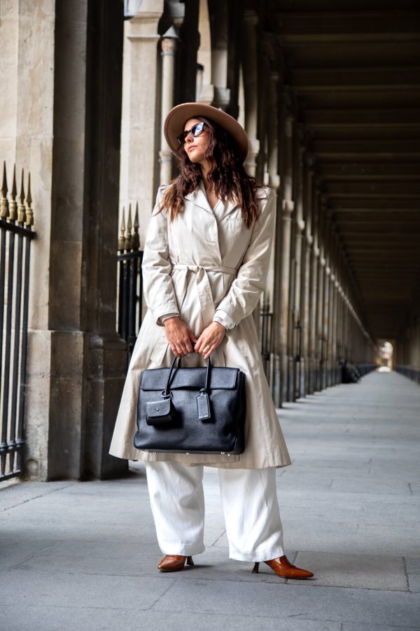 chancellor lifestyle black leather paris fashion