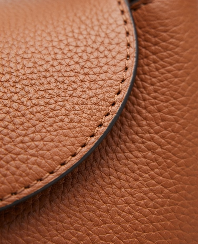 luxury full-grain leather fawn - Cartling J. Paris