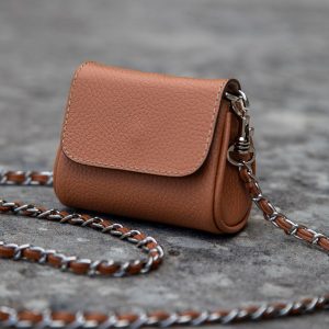 icon lifestyle fawn leather microbag